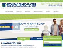 Tablet Screenshot of bouwinnovatie.be